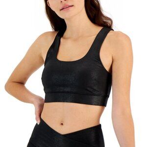 Jenni Women's Square-Neck Bralette, Black Large